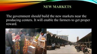 Problems in agricultural markiting | PPTX