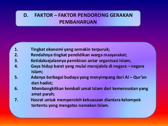 Ppt Pembaharuan Islam Ppt Pembaharuan Islam