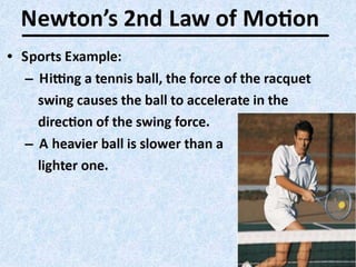 Newton's Second law