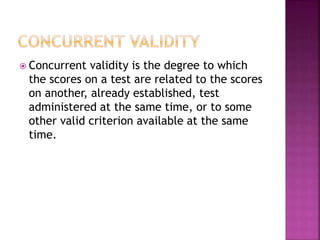 validity and reliability | PPTX