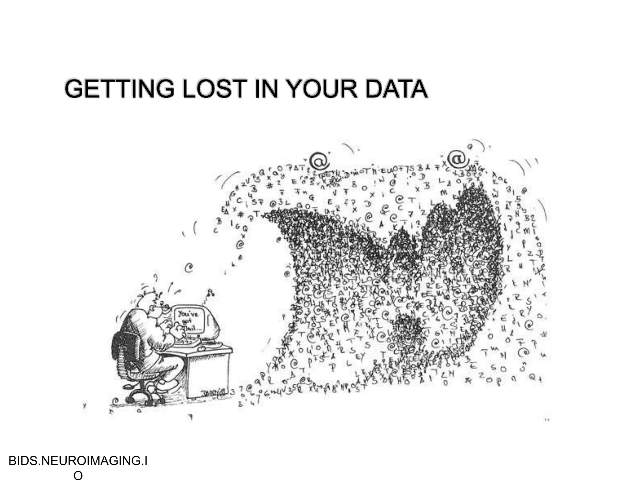 GETTING LOST IN YOUR DATA
BIDS.NEUROIMAGING.I
O
 