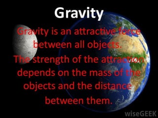 Gravitational and Electrical Forces