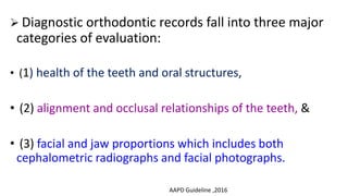 cephalometrics in pediartic dentistry | PPTX