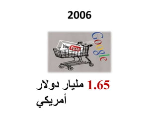 2006
1.65‫دوالر‬ ‫مليار‬
‫أمريكي‬
 