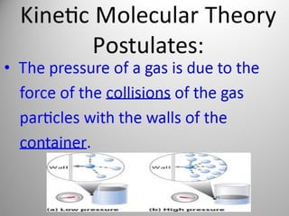 Kinetic Molecular Theory