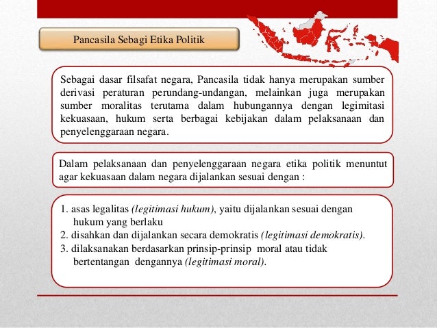 Pancasila Sebagai Etika Politik