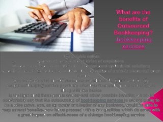  What are the benefits of Outsourced Bookkeeping? | Bookkeeping Service