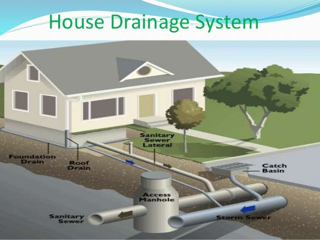 house drainage system house drainage system