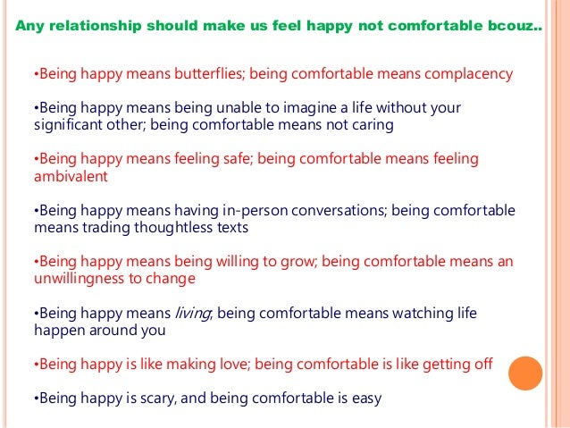 Just Relationships Being Together As Equals