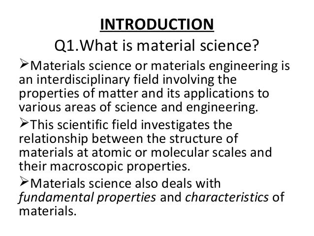 metallurgy and material science ppt Material science and metallurgy ppt video online download.