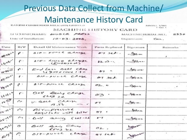 inplimentation of oracle eam machine preventive maintenance schedule