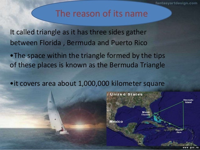 Types of triangles Bermuda triangle