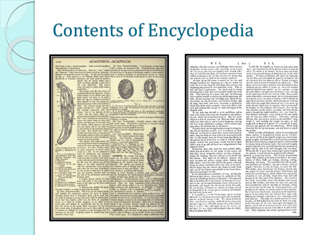 Encyclopedias