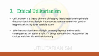 Right Actions Examples Theories of right action | PPTX