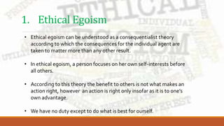 Theories of right action | PPTX