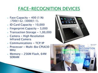 real time attendance system | PDF