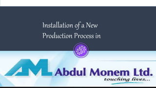 Installation of a New
Production Process in
Abdul Monem limited
 