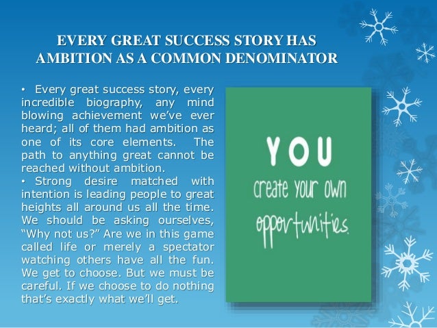 define ambition define ambition
