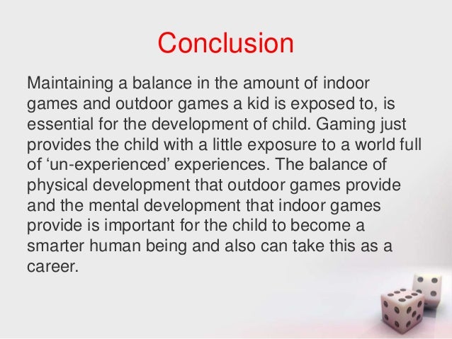 indoor and outdoor games information