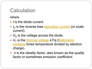 Schottky diode | PPTX