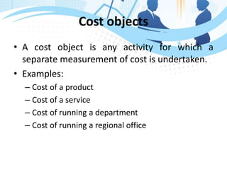 Overview of cost & Management Accounting | PPTX