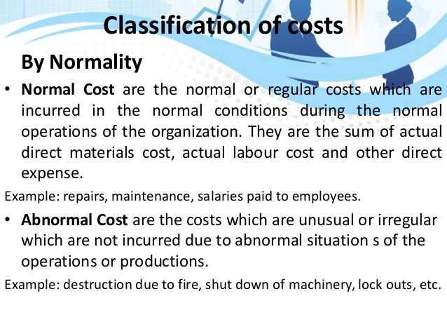 Overview of cost &amp; Management Accounting