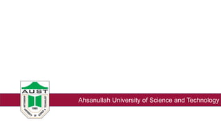 Ahsanullah University of Science and Technology
 