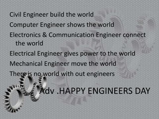 Role Of Mechanical Engineering In Society