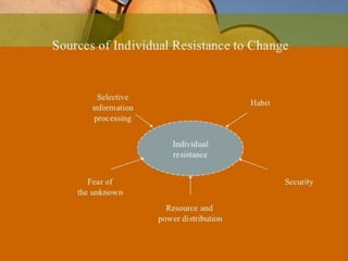 Organisational change