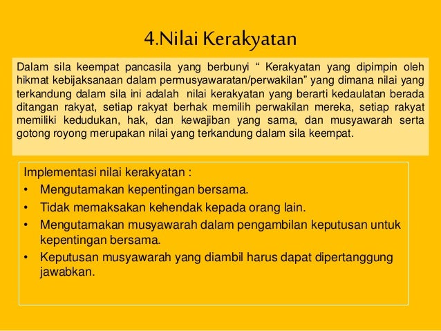 Ppt Nilai Nilai Pancasila Masa Kini