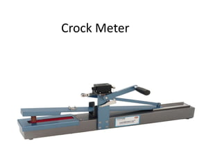 Crock Meter
 