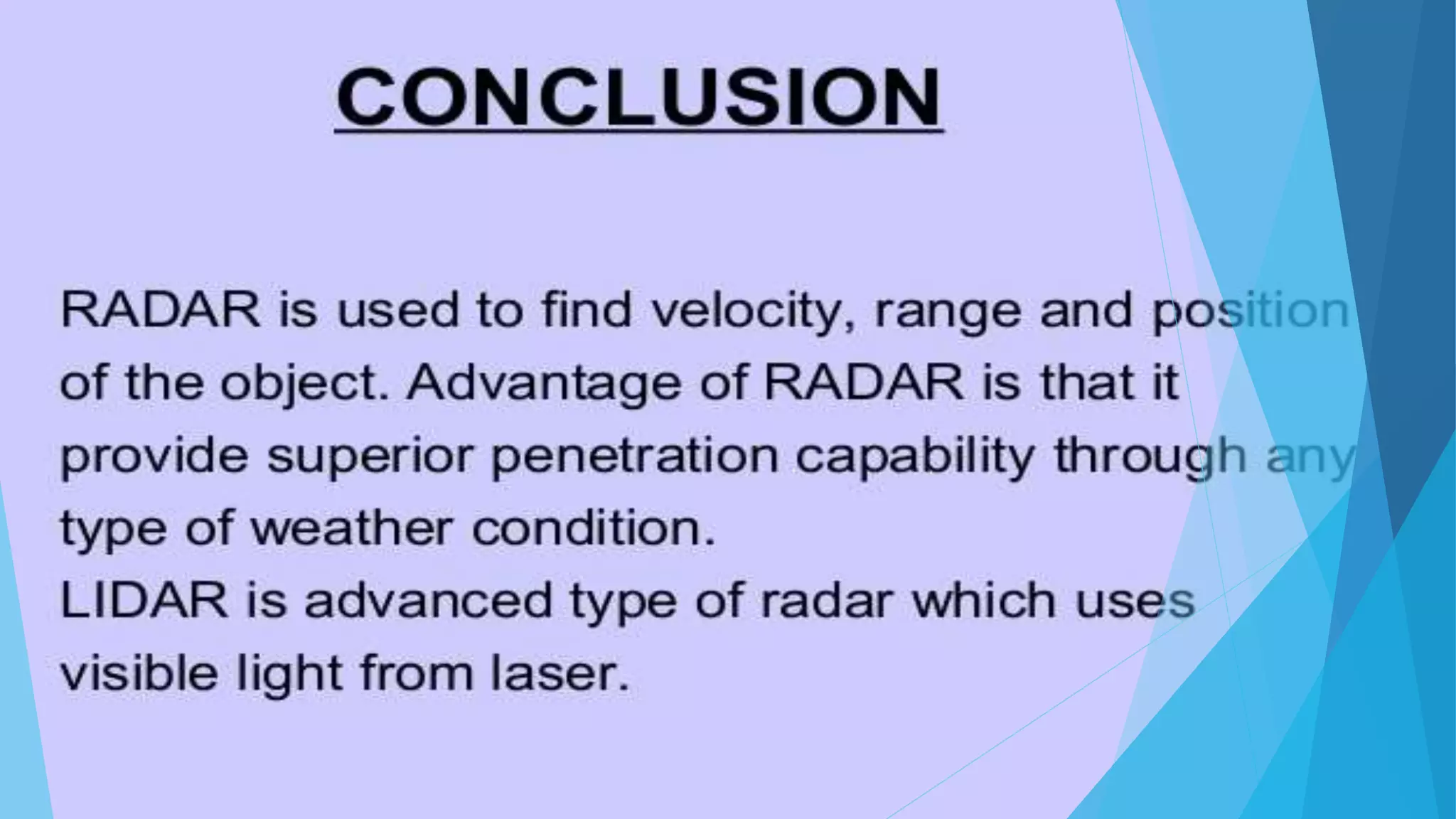 Moving target indicator radar (MTI)