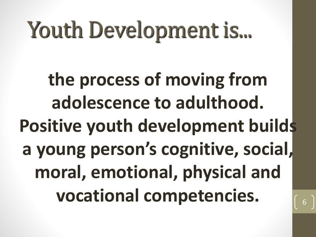 ROLE OF YOUTH IN COMMUNITY DEVELOPMENT SUSTAINABLE DEVELOPMENT