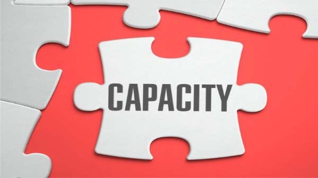 How to Measure Capacity Three Definitions of Capacity How to Measure Capacity Three Definitions of Capacity