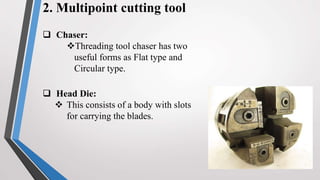 Screw Thread Manufacturing | PPTX
