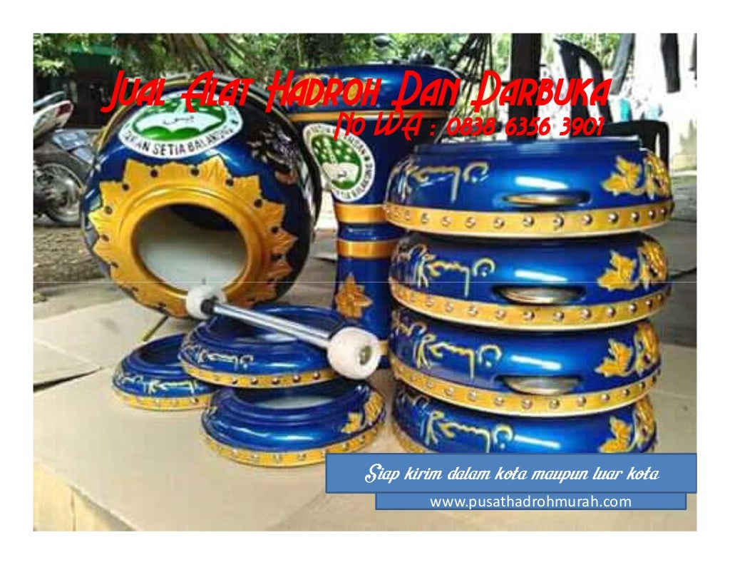 harga alat hadrah lengkap 0838 6356 3901