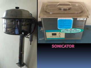 PHARMACEUTICAL INSTRUMENTS USED IN LABORETORY