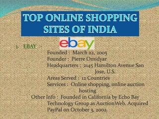3. EBAY :-
 