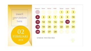 template kalender 2018