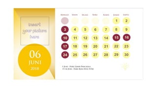 template kalender 2018