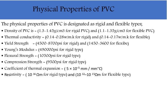 Poly Vinyl Chloride Pvc