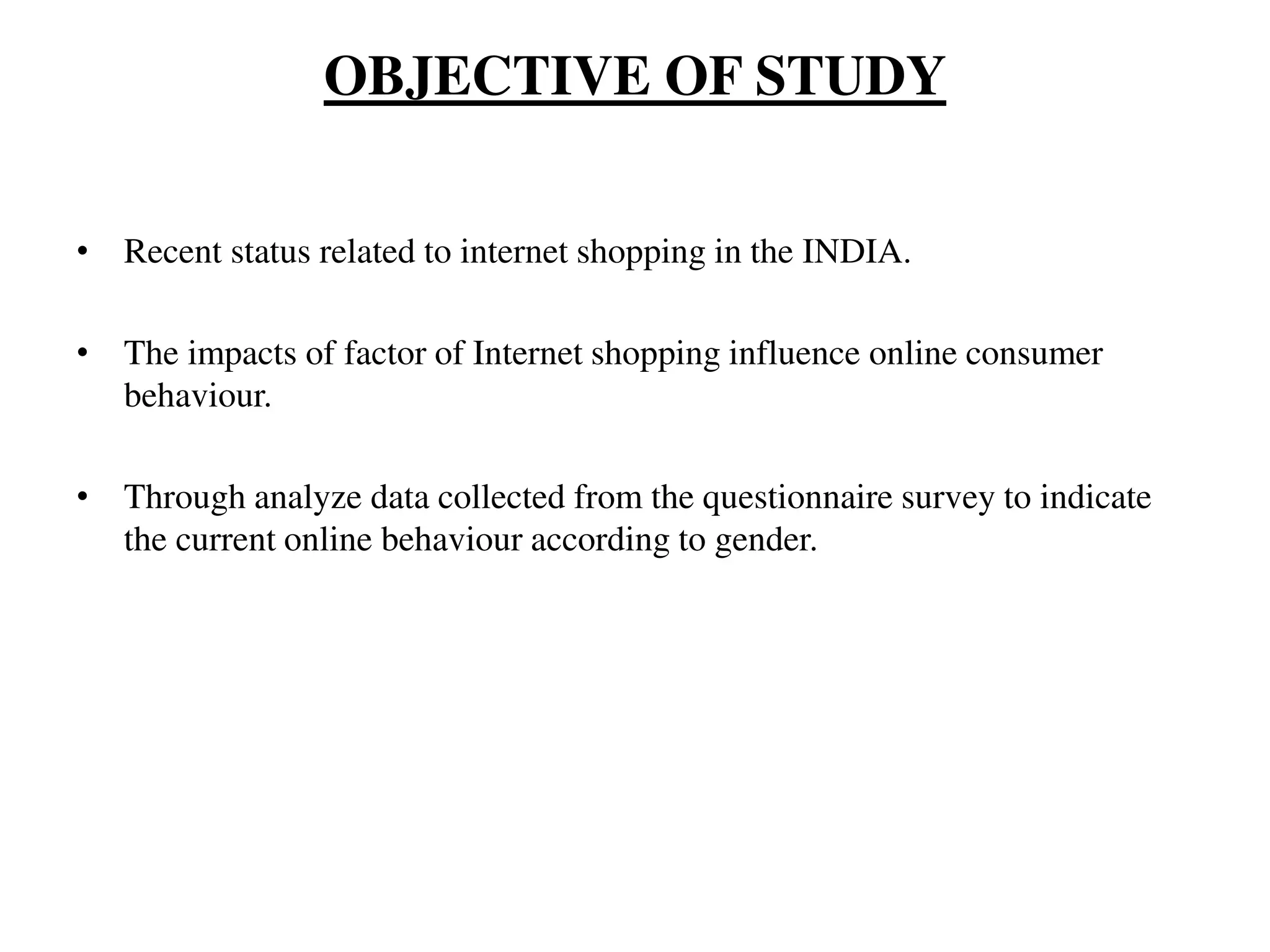STUDY ON IMPACT OF E-COMMERCE ON BUYING BEHAVIOUR | PDF