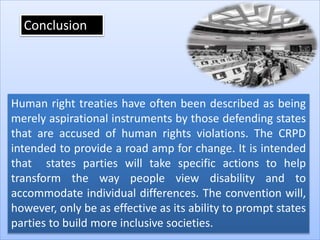 Concluding Rights UNCRPD | PPTX