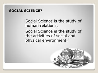 essay on importance of social science