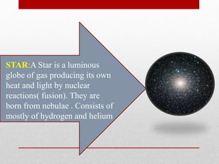 life cycle of a star | PPTX