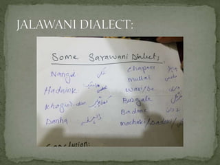 dialect  