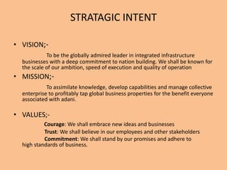 Adani group strategies | PPTX