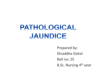 Prepared by:
Shraddha Dahal
Roll no: 25
B.Sc. Nursing 4th year
 