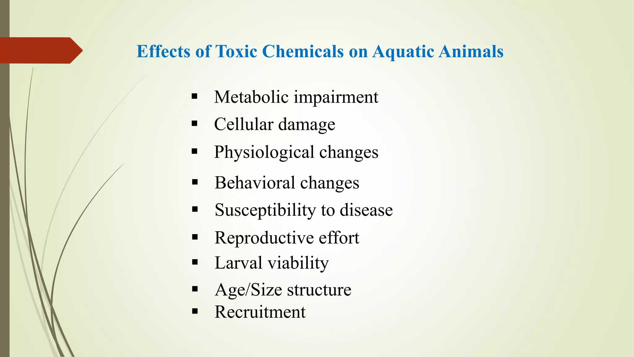 Toxic Damage Classes of Toxic Chemicals and Their Effects | PPTX