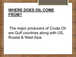 Oil Crisis
